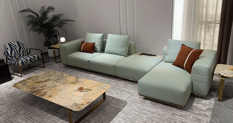 WH309SF3R SOFA THE MODERATE BRIGHTNESS OF THE MINT GREEN - DETAILS