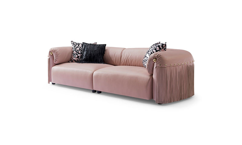 Modern Design Full Leather Living Room Sofa WH311SF2 two seater Modern furniture sofa