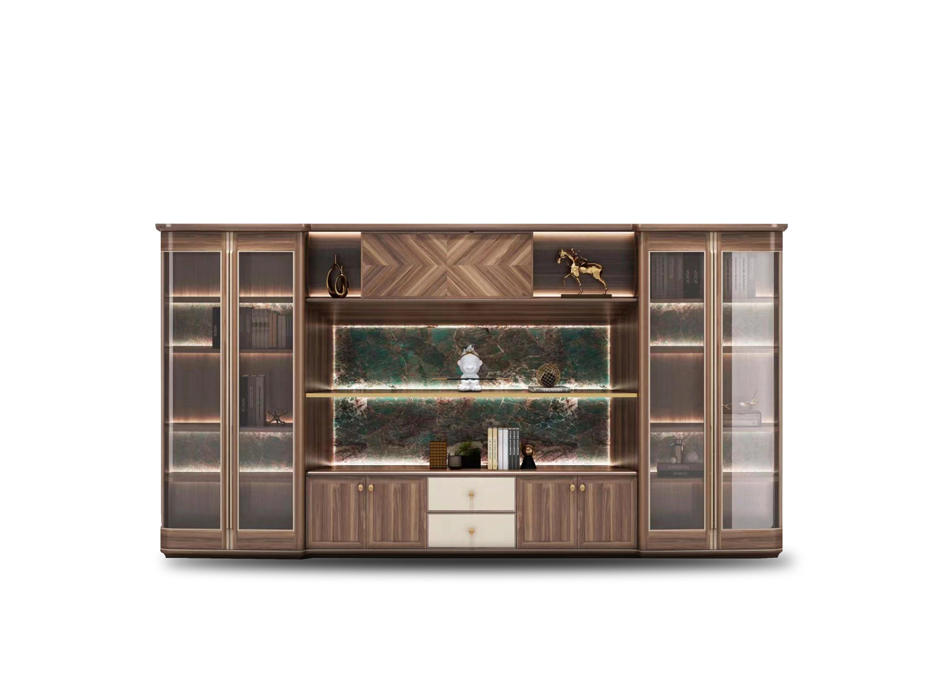 Z111-38 bookcase desk